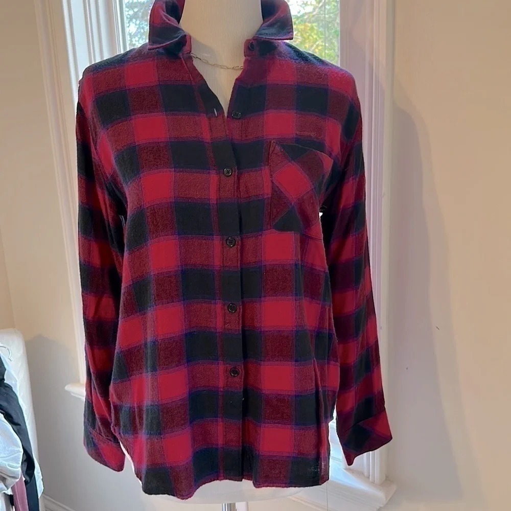 Awesome RAILS Flannel Button Down, Size Small, EEUC